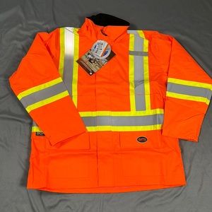 Pioneer Hi-Viz Light Weight Safety Rain Wear (150D) | XL